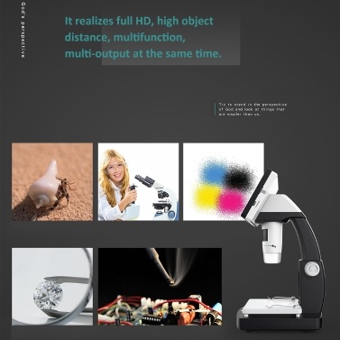 inskam Portable Desktop LCD Digital Microscope