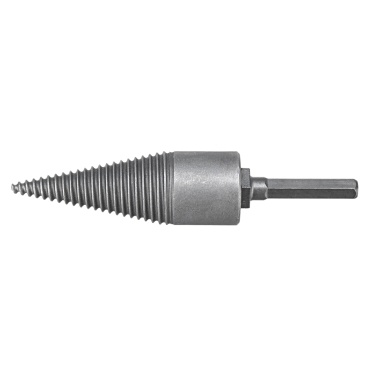 Log Wood Splitting Electric Hammer Drill Bit Splitter Cone Firewood Split