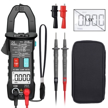 BSIDE ZT-5BQ 6000 Counts High Precision NCV Test Digital Smart Clamp Meter with BT Function True RMS Clamp Type Multimeter