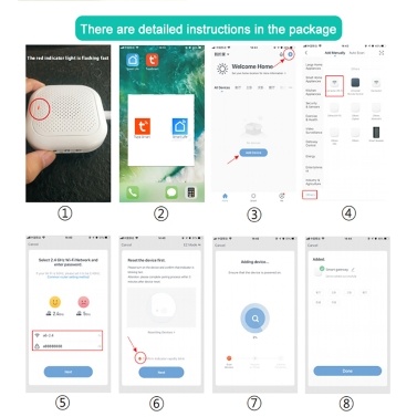 KKmoon Smart Gateway for Water Management System Dedicated Gateway for Smart Water Valve Wireless Controller