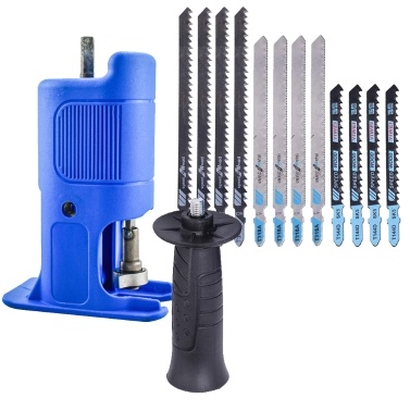 KKmoon Reciprocating Saw Adapter Electric Drill Modified Saw Attachment Electric Drill to Reciprocating Saw Converter Cutting Tool for Wood / PVC / Metal