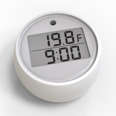 Electronic Ice Bath Thermometer Waterproof Time Timer with Automatic Timer Temperature Setting ℃/℉ Switching Beep Alarm Functions for Swimming Pool