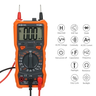 RICHMETERS RM113A NCV Digital Multimeter