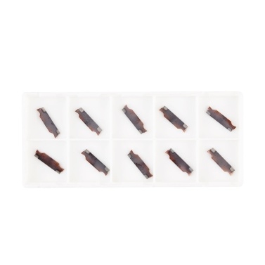 10PCS Tungsten Carbide Insert Grooving Parting Turning Tool Solid Good Performance Blade MGGN