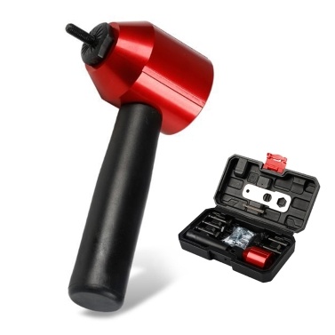 Rivet Nut Converter Insert Nut Riveting Tool Cordless Rivet Nut Adapter Kit Metric M3-M8 Electric Drill Nut Conversion Tools Set