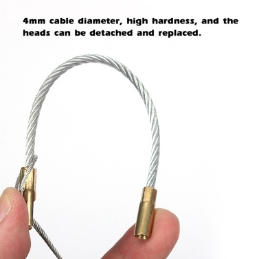 4mm Diameter Professional Cable Puller 30m 45m 60m Optional Fiberglass Flexible Glider Portable Reel Conduit Duct Wire Pulling Tool