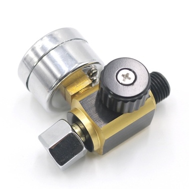 Universal Metal Sprayer Machine Air Pressure Regulator Gauge 0-0.10Bar G1/4 Adjustable Pressure Regulating Regulator Pressure Regulator