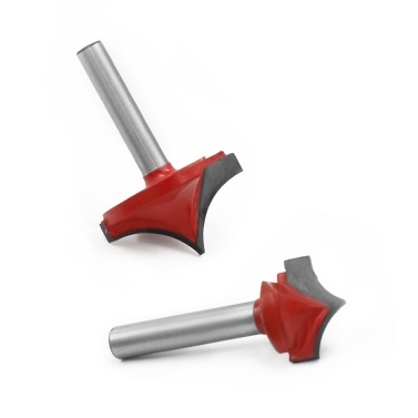 Router Bits Groove Point Cutting Round Edge 6mm Shank 8mm Blade for Woodworking Milling Cutter Tool