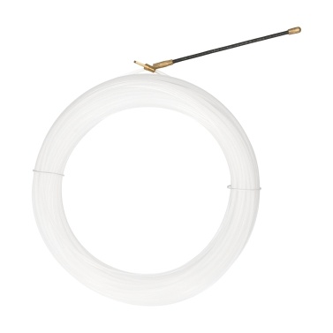 15m Fish Tape Wire Puller Cable Pulling Tool Through Wall ABS Plastic Wire Threader Electrical Wires Running Puller for Drywall Ceiling Conduit