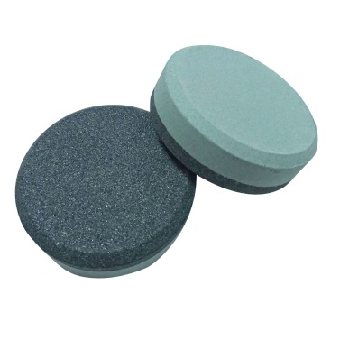 Axe Sharpener Sharpening Stone 3.75 Inch Multipurpose Sharpening Puck Double Sided 120 & 240 Grit for Axes Hatchets Machetes Blades