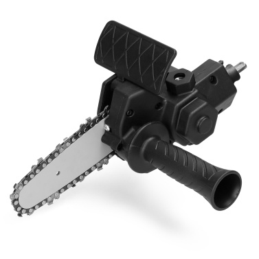 4 Inch Electric Drill Modified To Electric Chainsaw Tool Attachment Electric Chainsaws Accessory Practical Modification Tool Set Woodworking Cutting Tool
