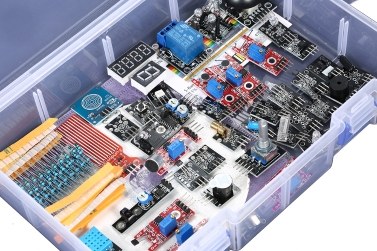 Wasserdicht Ultraschall Entfernungsmesser Sensor Modul : 37 in 1 box sensor module kit für arduino uno tomtop.com