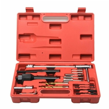 16Pcs Glow Plug Removal Set 8mm 10mm Damaged Extractor Tool Kit