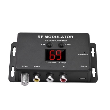M60 RF Modulator AV to RF Converter