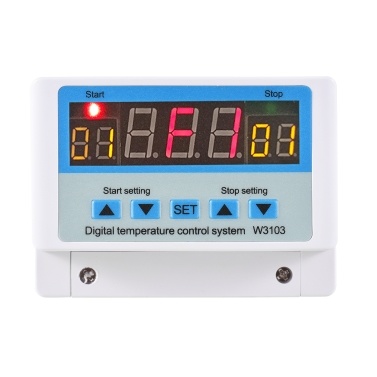 30A/AC110-220V LED Digital Temperature Controller Intelligent Thermostat Heating Cooling Temperature Control System with Sensor