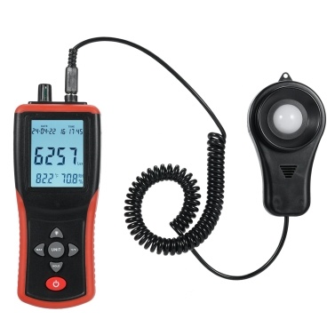 Digital Lux Meter 400,000 Lux Digital LCD Pocket Light Meter Lux/FC Measure Tester illuminometer Sensor Photometer TL-603