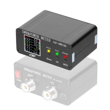 1.8MHz-54MHz Standing-waves Meter 240 * 240 Digital LCD Display SWR Short Waves Meters 0.5-120W Power Watt Meter