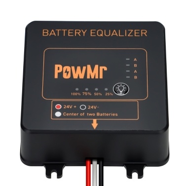 24V Battery Equalizer Battery Balancer ReCharger Controller For Gel LeadAcid Batteries