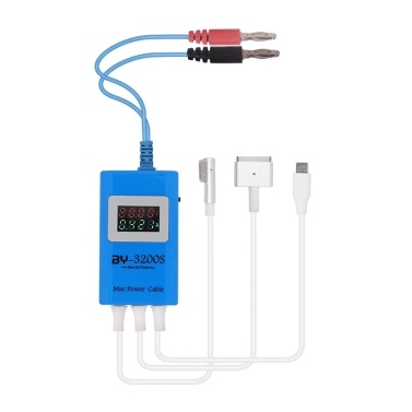 BY-3200S Portable Power Boot Control Line For Macbook 2008-2023 LCD Digital Display USB Quick ReCharger