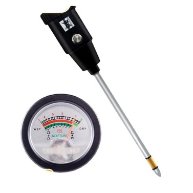 High Accurancy Soil Moisture Meter Soil PH Tester Portable Garden Agricultural Planting Soil Detector Soil Moisture Test Tool Handheld Soil PH Detect Device