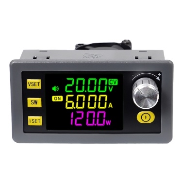 Digital Direct Current Voltage Regulator Powersupply Module Full Viewing Angle VA Color LCD Display Support Firmware Upgrading Solar Charging and Serial Communication Protocol