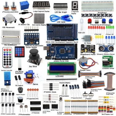 36% de réduction sur le kit Ultimate Starter Learning adapté pour Arduino MEGA 2560 LCD1602 seulement ⬠31,74 sur tomtop.com + livraison gratuite 36% de réduction sur le kit Ultimate Starter Learning adapté pour Arduino MEGA 2560 LCD1602 seulement ⬠31,74 sur tomtop.com + livraison gratuite
