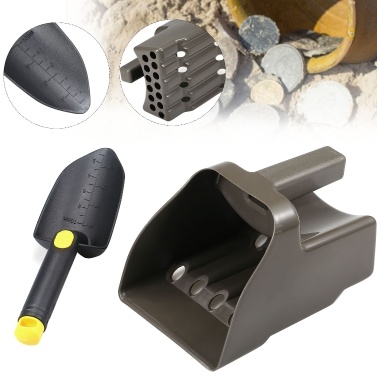 Sand Scoop and Shovel Set Digging Tool Accessories for Metal Detecting and Treasure Hunting