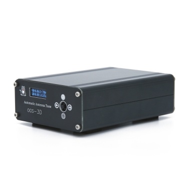 OGS-3D ATU-100 Rechargable Shortwave Antenna Tuner Automatic Antenna Tuner with Menu Adjustment Function QRP QRO Mode Optional Full automatic Manual Mode Switchable