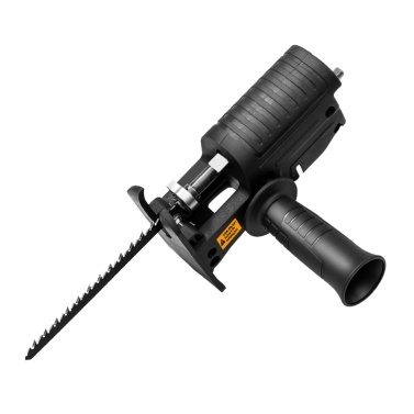 Portable Reciprocating Saw Adapter Multifunctional Electric Drill Modified Tool Attachment with Ergonomic Handle 3 Saw Blades for Wood Metal Cutting