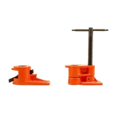 1/2'' Wood Gluing Pipe Clamp Set Heavy Duty Professional Woodworking Cast Iron