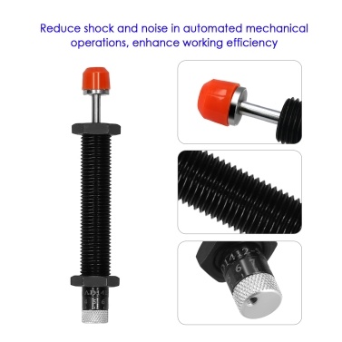 KKmoon M14 X 20mm Stroke Oil Pressure Shock Absorber for Pneumatic Air Cylinder AD1412-5