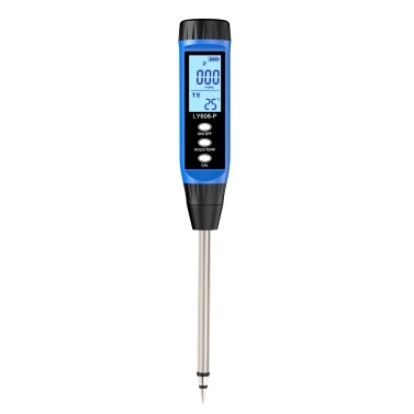 Digital Soil Phosphorus Meter Soil Nutrient Tester Phosphorus Temperature Tester for Gardens Orchard