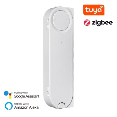 Tuya ZigBee Intelligent Household Sliding Window Pusher Automatic Opener Closer Solar ReCharging App Remote Control Sliding Window Pusher Compatible with Alexa and Google Assistant