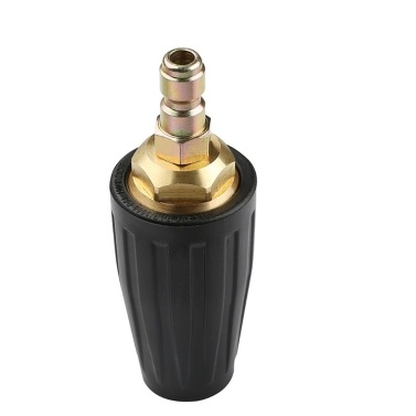 Pressure Washer Tips Turbo Nozzle 4000psi Max Rotating Pressure Washer Nozzle with 1/4'' Quick Connect for Remove Ads Bark Rust