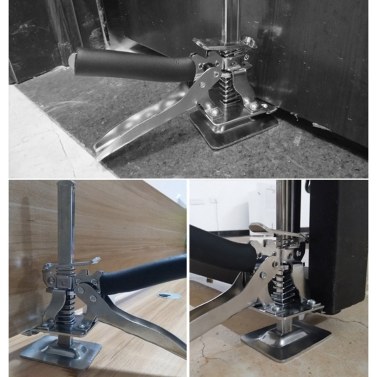 Multifunctional Door Tile Height Adjuster Anti-slip Hand Tool Plate Drywall Alloy Leveling Auxiliary Tool