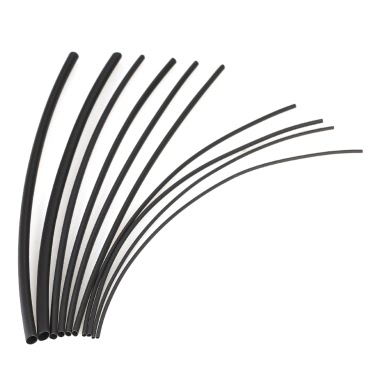 70pcs 7 Color / Black Polyolefin Halogen-Free Heat Shrink Tubing Shrinkable Tube Sleeving Wrap Wire Cable Kit Shrink Ratio 2:1   φ1.0-φ5.0mm