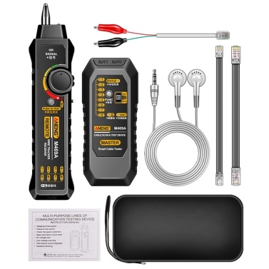 ANENG M469A Network Cable Finder Multifunctional Cable Finder Anti-Interference Testing Instrument Find The Break Point of Network Line And Check The Line