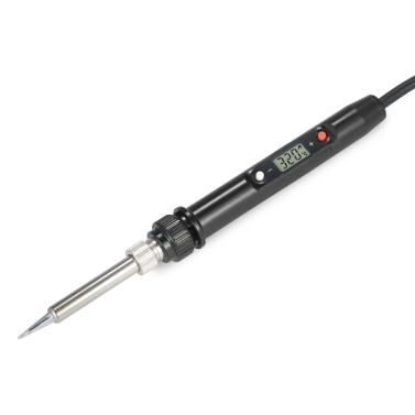 80W Professional LCD Digital Temperature Adjustable Electric Soldering Iron Tool Lead-free Mini Soldering Station AC220V