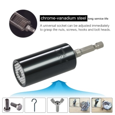 7mm-19mm Multi-functional Universal Socket Metric Wrench