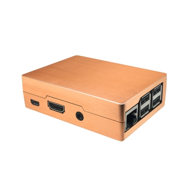 Aluminum Alloy Protective Case Housing Shell Enclosure Box for Raspberry Pi 3, Pi 2 and B+