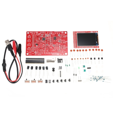 DSO138 2.4" TFT Handheld Pocket-size Digital Oscilloscope Kit DIY Parts SMD Soldered Electronic Learning Set 1Msps