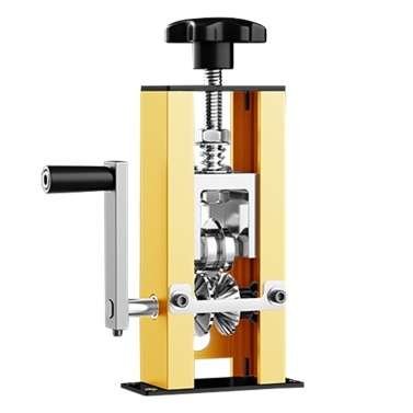 Portable Household Wire Stripper Manual Wire Stripping Tool 1-25mm Cable Electric Peeling Machine with Hand Crank Support Use with Hand Electric Drill