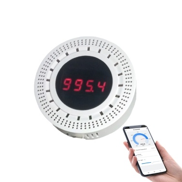 Tuya WiFi Intelligent Atmospheric Pressure Sensor with Temperature and Humidity Detection Function Integrated Home Automation Device