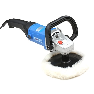 HCC 7-inch Electric Car Polisher 1100W Variable 6-Speed Auto Car Polisher Buffer with Detachable Handle Multifunction Polishing Machine Sander Rotary Tool 600-2700RPM for Floor Furniture Ceramic Jade (6ft Power Cord)