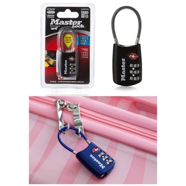 Master Lock TSA  Accepted Lock Luggage Briefcase Padlock