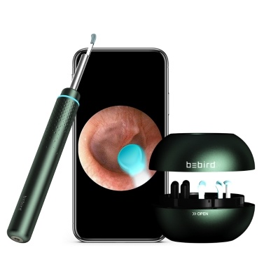bebird M9 Pro Intelligent High Definition Visual Ear-Stick Endoscope Ear Spoon 2.0MP High Accuracy In-Ear Earpick Ears Cleaning Tool with Magnetically Charged Base