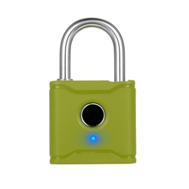T1004D Smart BT Fingerprint Padlock Rechargeable Keyless Lock IP65 Waterproof Anti-theft Luggage Backpack Lock