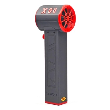 Handheld X50 Jet Fan 1300g High Thrust Violent Fan 50mm Brushless Motor Ducted Turbofan High Power Duct Fan Dust Blower Keyboard Cleaning Tool