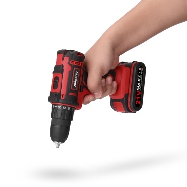21V Multifunctional Electric Cordless Drill High-power Lithium Battery Wireless Rechargeable Hand Drills Brush Motor Home DIY Electric Power Tools