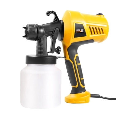 500W Paint Sprayer Portable Electric Sprayer Gun Detachable Airbrush Paint Spraying Tool with 800ml Capacity 110~230V